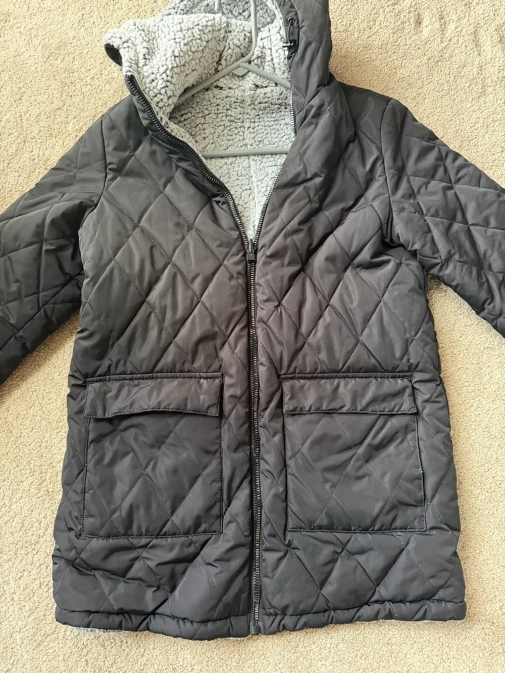 Puffer jacket mid-length - Picture 1 of 4